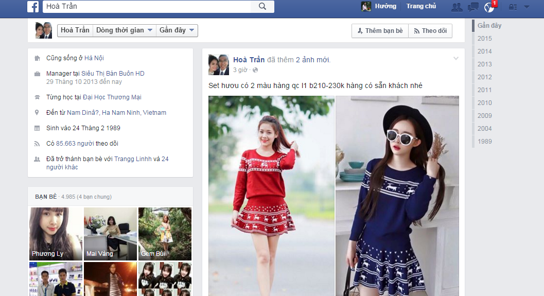5 cach ban hang tren trang ca nhan cho cong tac vien 2 3 Bước quảng cáo bán hàng facebook cho người mới