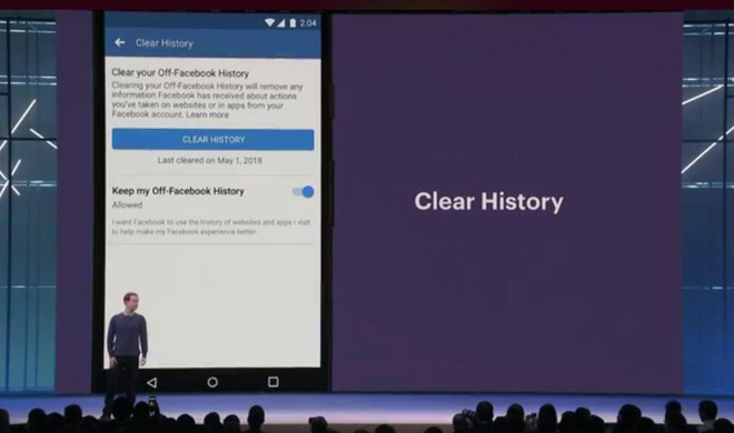 tinhnangmoifacebook Tính năng xóa lịch sử được mong chờ từ lâu của Facebook sẽ ra mắt trong năm nay