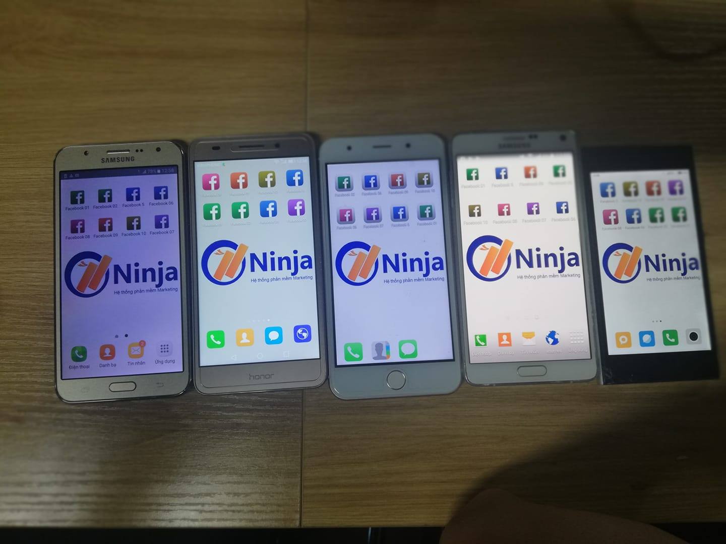 Phần mềm Ninja System Phần mềm nuôi nick trên giả lập