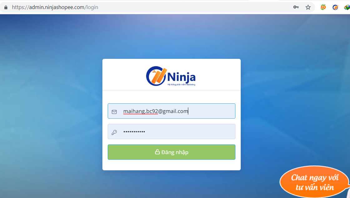 dang nhap ninja shopee Cách remarketing khách hàng bằng phần mềm bán hàng Shopee Ninja Shopee