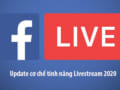 update facebook marketing với livestream