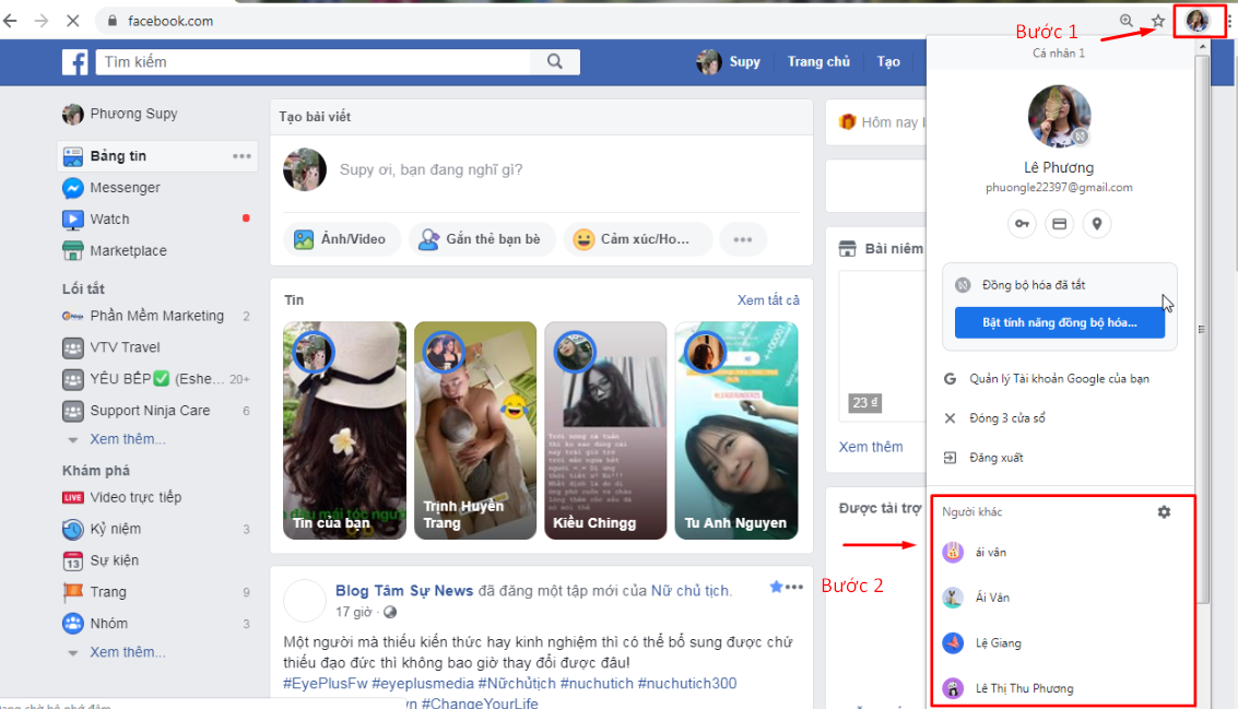 Screenshot 2 Gợi ý 2 cách quản lý nhiều nick Facebook thông minh mà bạn cần biết