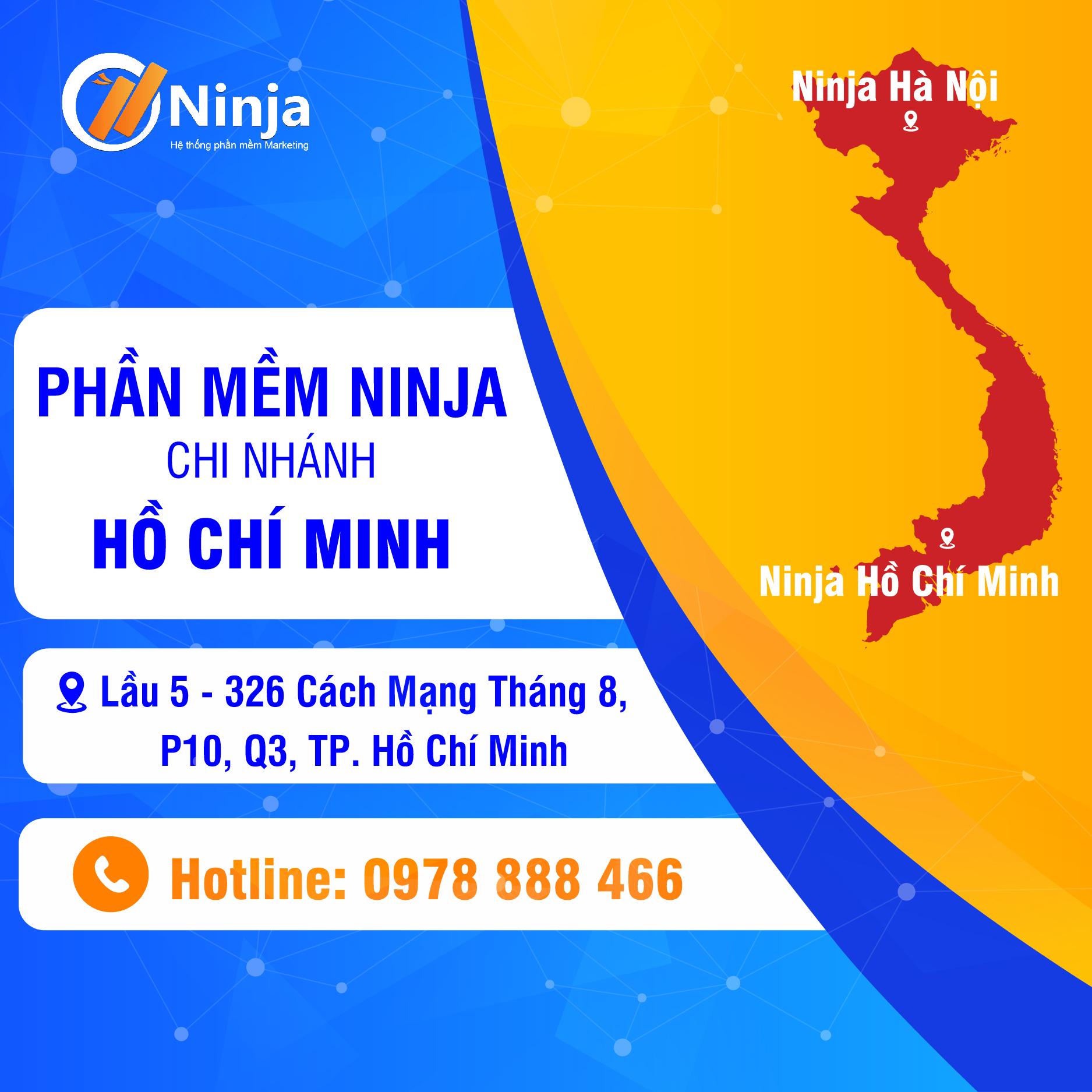 Ninja Ho chi minh Phần mềm Ninja: Văn phòng mới tại TP.Hồ Chí Minh chính thức đi vào hoạt động