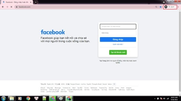 cach tao nick facebook thu 2 tren may tinh 2 Hướng dẫn cách tạo nick facebook thứ 2 trên máy tính cùng lúc