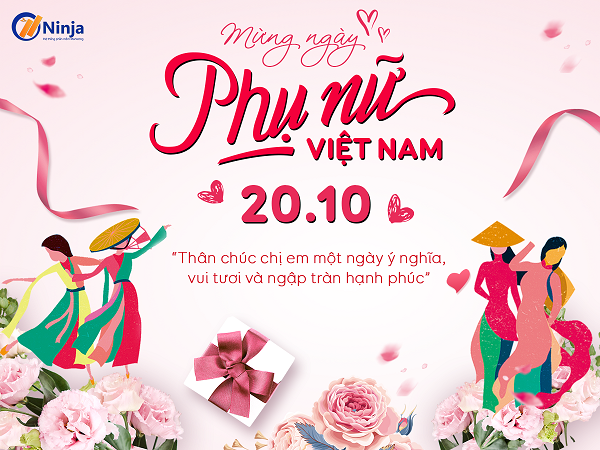 phu nu viet nam Phần mềm Ninja chúc mừng Ngày Phụ nữ Việt Nam 20/10