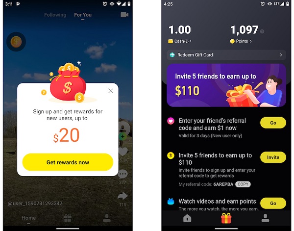 Review 5 App Like Tiktok Kiếm Tiền Uy Tín, Mới Nhất 2022