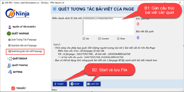 quet tep khach hang tren fanpage 3 Bí quyết quét tệp khách hàng facebook chuẩn xác 100%