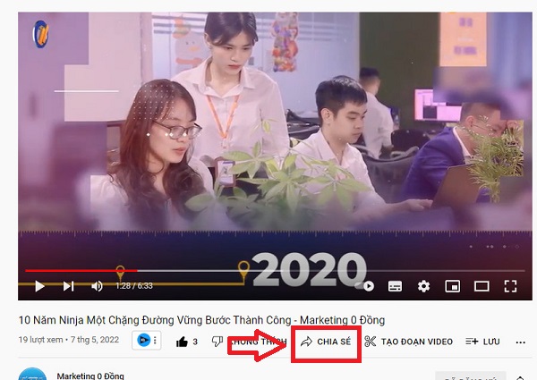 cach chia se video youtube len facebook may tinh 1 4 cách chia sẻ video youtube lên facebook full thumbnail