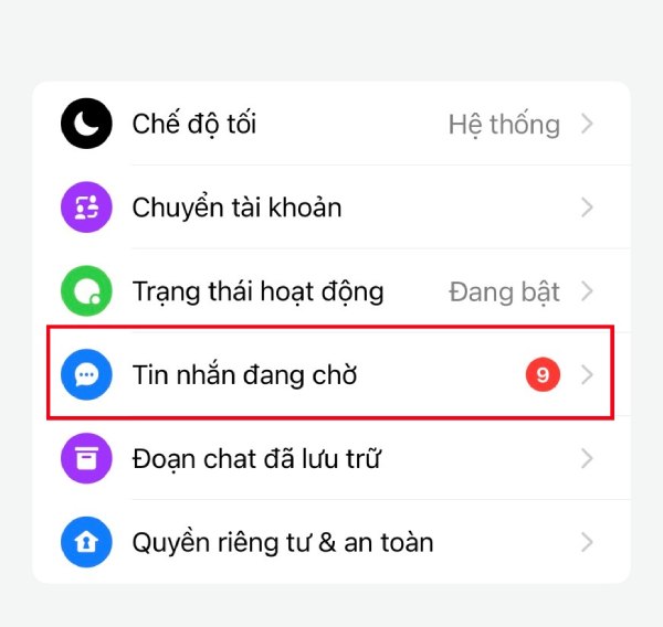 cach hien thi tin nhan dang cho tren messenger bang dien thoai buoc 3 Cách hiện tin nhắn chờ trên messenger đơn giản, nhanh chóng