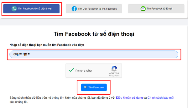 tim facebook bang so dien thoai 1 Hướng dẫn cách tìm facebook bằng số điện thoại dễ dàng