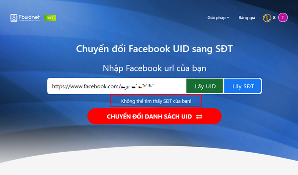 uid facebook sang so dien thoai 5 Hướng dẫn chuyển uid facebook sang số điện thoại nhanh chóng, dễ dàng