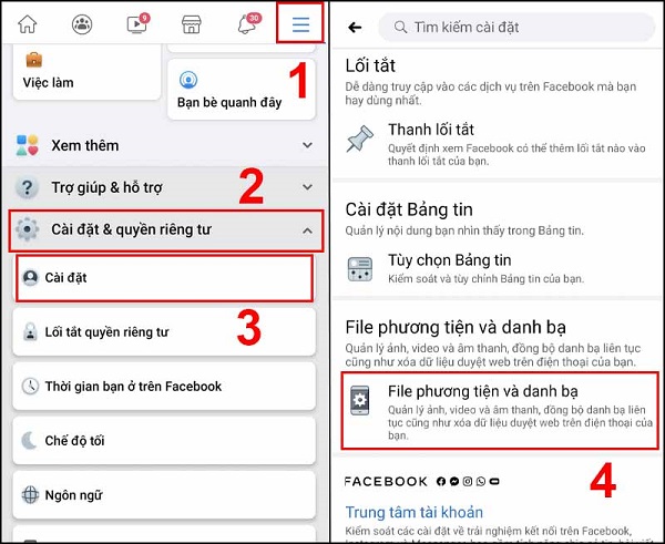 cach dang anh len facebook khong bi vo android 1 Hướng dẫn cách đăng ảnh lên facebook không bị vỡ nét hiệu quả