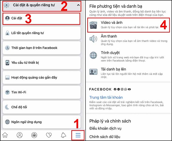 cach dang anh len facebook khong bi vo iphone Hướng dẫn cách đăng ảnh lên facebook không bị vỡ nét hiệu quả