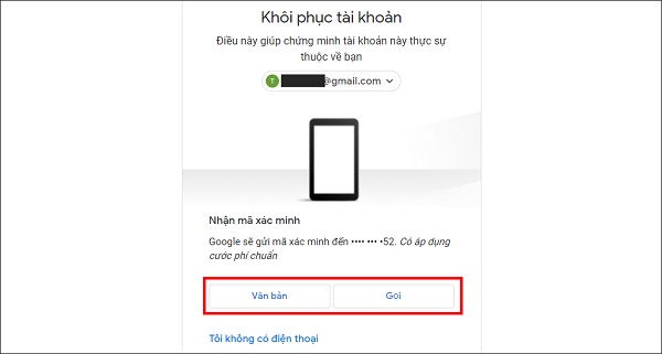 cach lay lai mat khau google bang so dien thoai 4 Cách lấy lại mật khẩu gmail bằng số điện thoại, không cần số điện thoại
