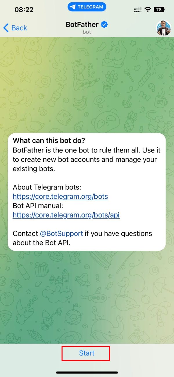 cach tao bot telegram moi buoc 3 Hướng dẫn cách tạo bot telegram chào mừng cực đơn giản