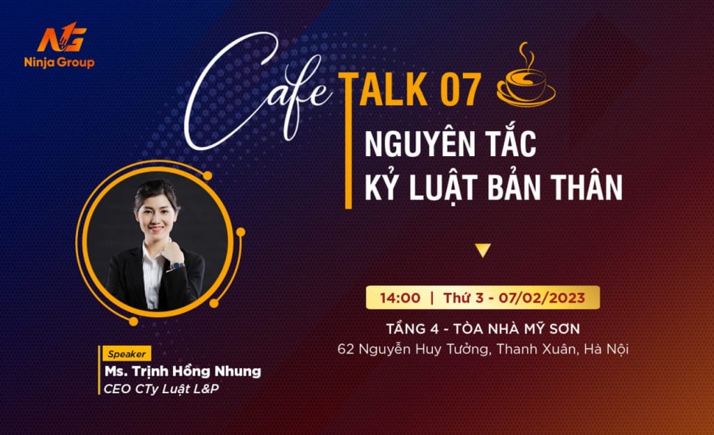 cafe talk 07 1024x624 Cafe Talk 07: Nguyên tắc kỷ luật bản thân