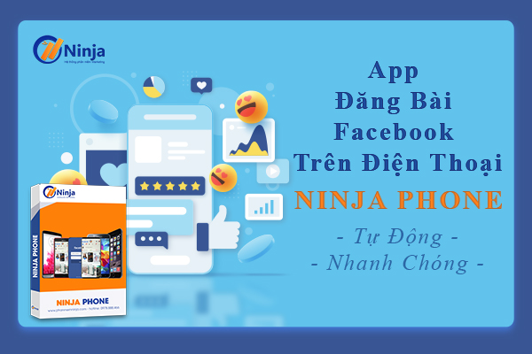 app dang bai facebook tren dien thoai ninja phone 9 Ninja Phone   App đăng bài facebook trên điện thoại tự động, nhanh chóng