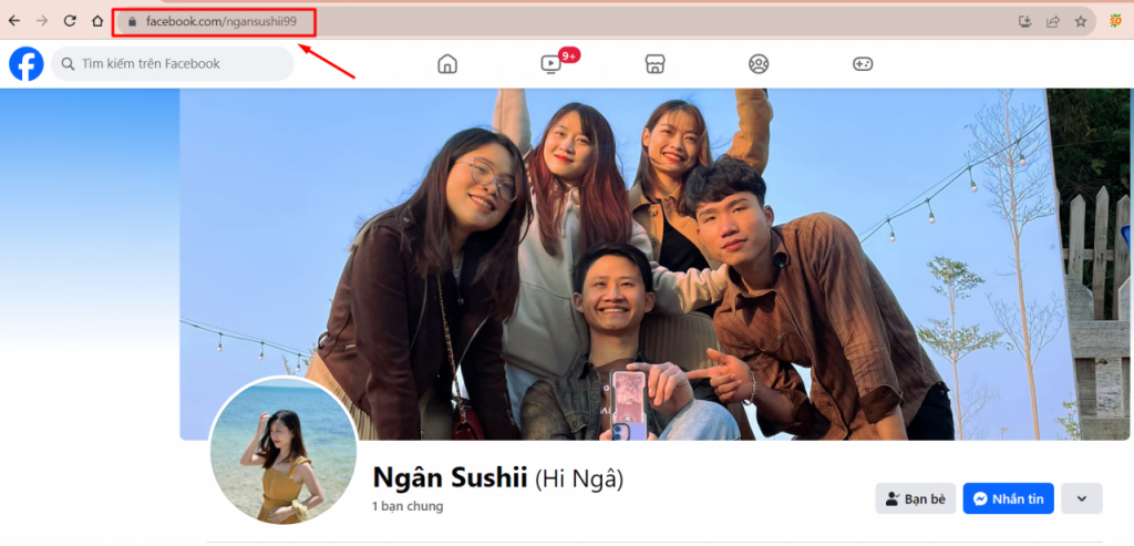 cach lay link profile tren may tinh 1024x493 Tìm UID Facebook| Lấy UID Facebook| Find UID Facebook FREE