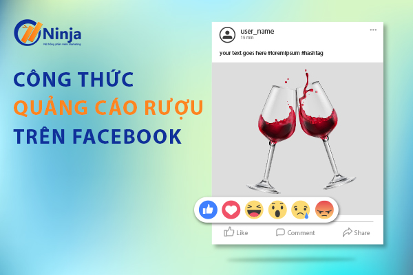 quang cao ruou tren facebook Công thức quảng cáo rượu trên facebook không vi phạm