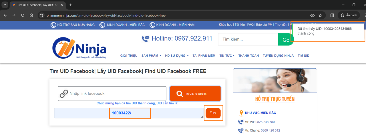cach lay uid fanpage 3 Tìm UID Facebook| Lấy UID Facebook| Find UID Facebook FREE
