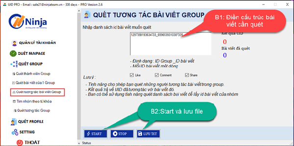tool quet uid group facebook quet tuong tac group Tool quét UID Group Facebook TỰ ĐỘNG, CHUẨN XÁC 100%