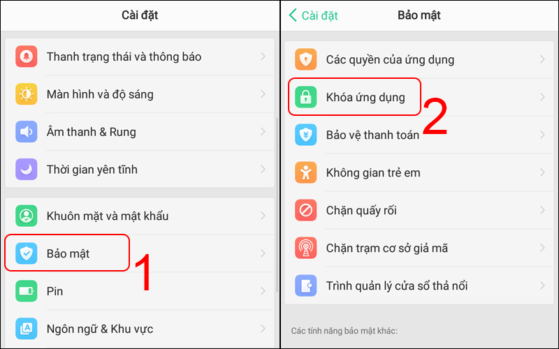 lam the nao de cai dat mat khau cho messenger tren dien thoai oppo Làm thế nào để cài đặt mật khẩu cho messenger nhanh nhất?