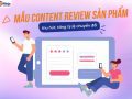 mẫu content review sản phẩm